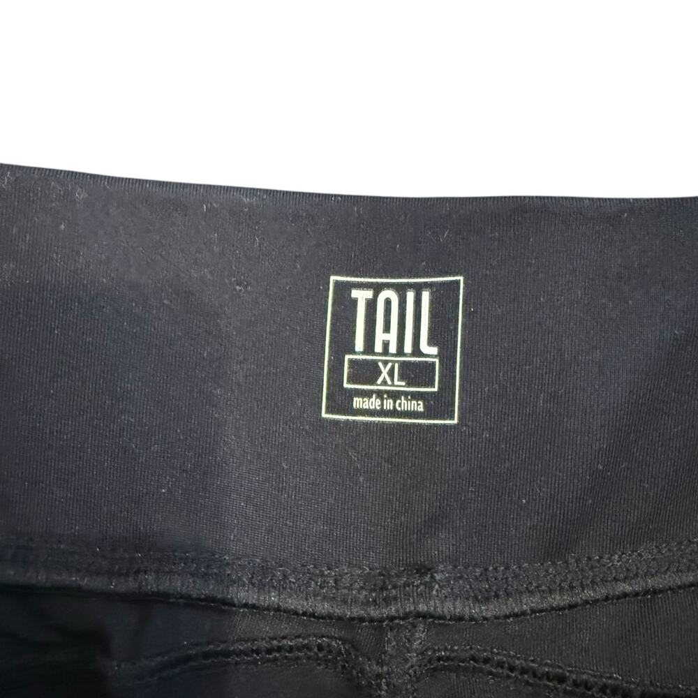 Tail Women’s black jersey shorts with pockets, tennis, Size extra large - Picture 3 of 5